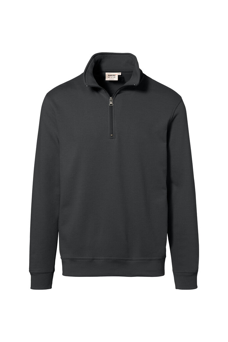 HAKRO Zip-Sweatshirt Premium Unisex (0451) – Schwarz