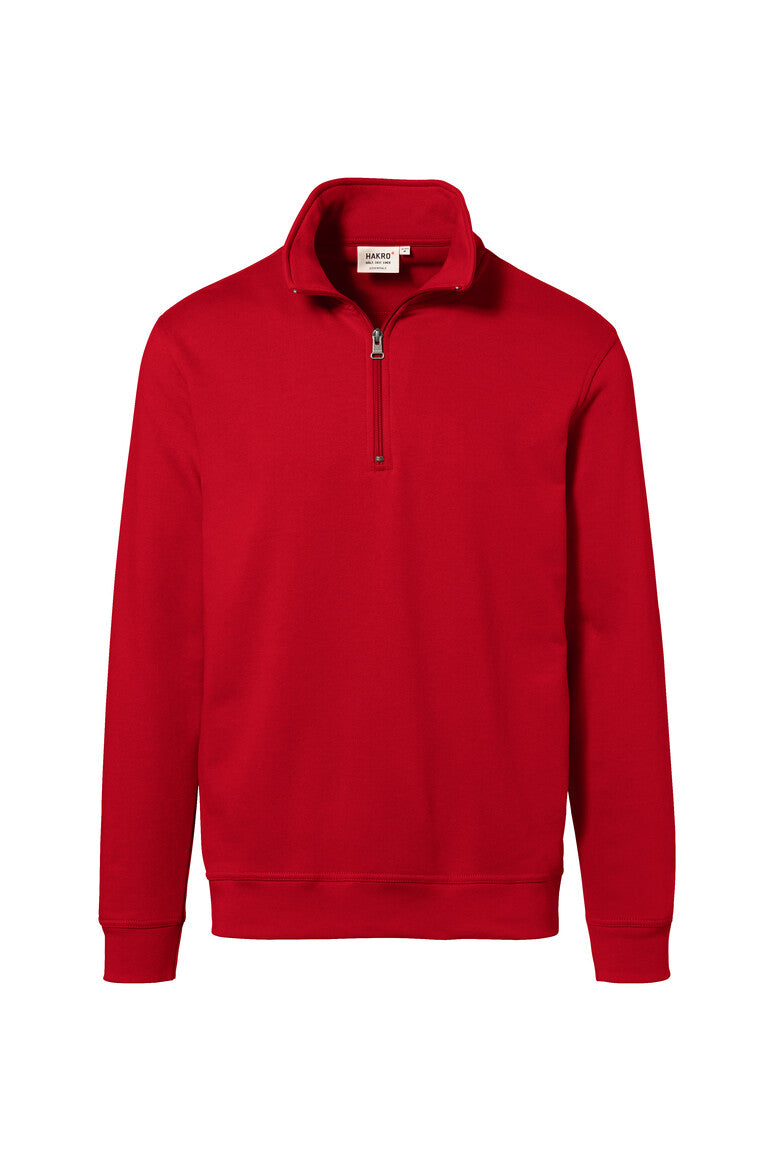 HAKRO Zip-Sweatshirt Premium Unisex (0451) – Weiß (002)